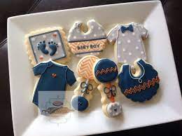 1 Dozen Nautical Baby Shower Cookies By Natsweetscookies On Etsy Baby Shower Cookies Baby Cookies Onesie Cookies