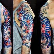 By virtue of its cleansing properties, water can also represent absolute purity and innocence. 80 Water Tattoos For Men Masculine Liquid Designs Tattoos For Guys Sleeve Tattoos Tattoos
