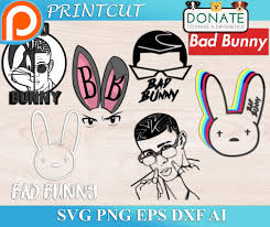 Genius hacks every cricut crafter needs! Bad Bunny Svg Bad Bunny Silhouette Bad Bunny Clipart Bad Bunny Cricut Bad Bunny Eps Bunny Svg Silhouette Diy Digital Svg