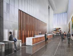 The Evolving Design Of 1wtc Freedom Tower Office Building Lobby Office Lobby Design Lobby Design