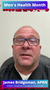 James Bridgeman, APRN gives men...