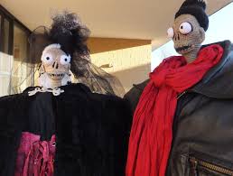 Check spelling or type a new query. Crochet The Shrunken Head Guy From Beetlejuice And His Bride Too Free Patterns Knithacker
