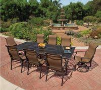 Grand Terrace Sling Dining From Gensun Casual Living Visit Us Www Gensuncasual Com Cast Aluminum Patio Furniture Outdoor Furniture Grand Terrace