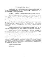 Model cerere retragere asociat din firma. Spete Seminar Retragere Excludere Asociat Si Cesiune Parti Sociale