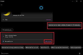 Cortana In Windows 10 | Customguide