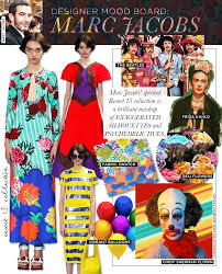 Marc Jacobs Reveals His Resort 13 Mood Board Mood Board Fashion Fashion Design Mood Board