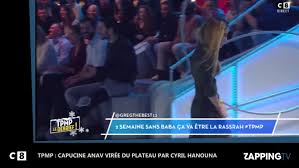 L'arrivée de capucine anav énerve ses anciens collègues photos 3. Tpmp Capucine Anav Agace Cyril Hanouna Qui La Vire Du Plateau Video Video Dailymotion