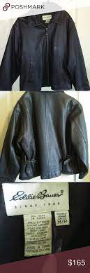 Vintage Eddie Bauer Leather Jacket Leather Jacket Jackets Vintage Leather Jacket