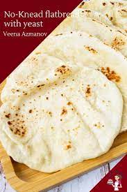 This Flatbread Recipe Uses Six Ingredients Including Yeast And Needs Only 30 Minutes To Rise You Don T Need To Flatbread Recipes Flatbread Recipes With Yeast