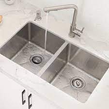 For further help, contact service@wayfair.com. Stylish 31 X 18 Double Basin Undermount Kitchen Sink With Basket Strainers In 2021 Undermount Kitchen Sinks Double Bowl Undermount Kitchen Sink Best Kitchen Sinks
