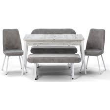 Ozer Aksesuar Milas Beyaz Acilir Masa Bank Takimi Fiyati