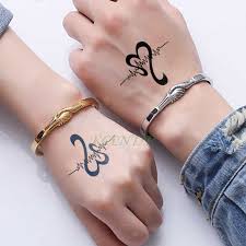 Love Tattoo On Hand For Men