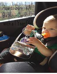 How To Survive A 9 Hour Car Ride With A 1 Year Old Hint Of Geek Road Trip Activities Car Trip Activities Road Trip With Kids