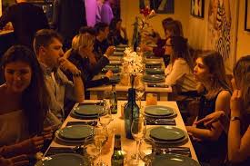 First stop is a reception for 200 guests at one home — this year it was susan and lloyd miller's waterfront digs on. The Ultimate Dinner Party At The Little Blue Door Picture Of Supper Club House Party Dj At The Little Blue Door London Tripadvisor