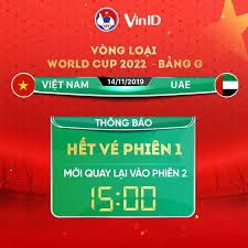 Đội hình xuất phát của đội tuyển việt nam vs uae. Chay Ve Ä't Viá»‡t Nam Vs Uae Táº¡i Vong Loáº¡i 2 World Cup 2022