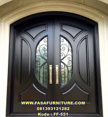 Salah satu bagian rumah yang sangat penting perannya adalah pintu. Pintu Rumah Minimalis Lengkung Ukuran Jumbo Fasa Furniture Jepara Fasa Furniture Jepara