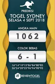 Prediksi Sydney Jitu Prediksi Togel Sydney Selasa 4 September 2018 Result Sydney Selasa 4 September Data Keluaran Togel Sydney Angka Main Sydney September
