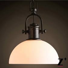 Led lights produce a white light that brings out the true color of the lampshade. Vintage Industrial Style Frosted Milk Glass Lampshade Edison Bulbs Pendant Light Free Shipping Pendant Lights Bulb Pendant Lightglass Lampshades Aliexpress