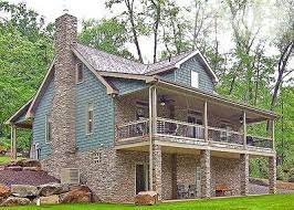 Plan 38802ja Craftsman Cottage For The Sloping Lot In 2021 Lake House Plans Craftsman Style House Plans Building Plans House