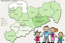 Alle karten und fotos sind urheberrechtlich geschützt und dürfen nur mit schriftlicher genehmigung kopiert werden. Die Sachsenkarte Der Lebensqualitat Sachsische De