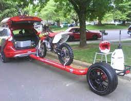 Awesome One Wheel Motocross Trailer Motorcycle Trailer Bike Trailer Bike
