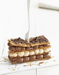 Millefeuilles Cafe Et Chocolat Recette Patisserie Chocolat Recette Entremet
