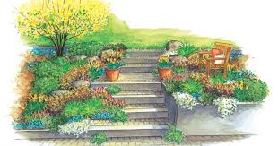 Mit blockstufen kannst du vergleichsweise einfach und schnell eine gartentreppe bauen. Zum Nachpflanzen Dekorative Gartentreppe Mein Schoner Garten