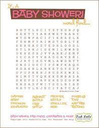 22 Printable Word Scrambles For A Baby Shower Free Baby Shower Free Printable Baby Shower Games Baby Shower Wording