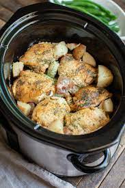 Slow Cooker Ranch Chicken And Red Potatoes The Magical Slow Cooker