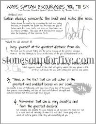 How Satan Encourages Us To Sin Method One Bible Lessons For Kids Bible Lessons Bible For Kids