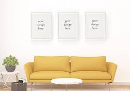 Frame Mockup Frame Mock Up Simple Mockup Living Room Mockup Frame Poster Mockup Wall Art Displ Frame Mockups Room Display Living Room