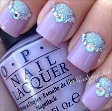This is a simple nail art created using double colours. 30 Trendy Purple Nail Art Designs You Have To See Hative