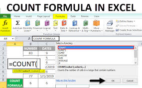 Only several clicks can count if cell contains text or part of text in excel: Count Formula In Excel How To Use Count Formula