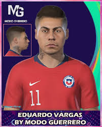 Sampaoli quiere a eduardo vargas en atlético mineiro. Pes 2021 Face Eduardo Vargas By Modo Guerrero Pes Patch
