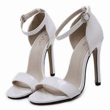 Black And White Sandals With Heel Jojocat Sandal Heels Strap White Red Black Vegan Leather Spring 2017 Found On Polyvore Featuring Shoe Wedding Sandals Heels White Shoes Heels Black Shoes Heels