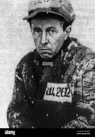 ALEKSANDR SOLZHENITSYN Russian author in 1953 when he was a prisoner at  Kopk Terek in Kazakhstan Stock Photo