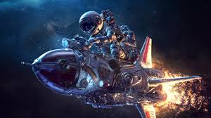 80s retro futuristic sci fi seamless loop retrowave vj. 2900106 Astronaut Spaceship Science Fiction 3d Retrofuturism Wallpaper Cool Wallpapers For Me