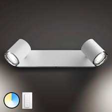 Philips Hue White Ambiance Adore Led Spot 2 Flg In 2020 Gartenstrahler Led Led Spots Led