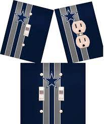 Dallas Cowboys Light Switch Wall Plates Covers Nfl Room Decor Football Man Cave Bedroom Bar Dec Dallas Cowboys Room Dallas Cowboys Bedroom Dallas Cowboys Decor
