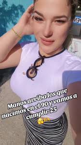 90 #cumple #25 #manosarriba #joven #feliz #madura