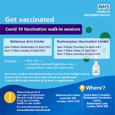 Many types, from many manufacturers, at different times, for different people and in different places. Nhs Wandsworth On Twitter Are You Over 50 A Frontline Health Care Worker Aged 30 And Haven T Had Your First Covid 19 Vaccine Join Us For A Walk In Clinic At Battersea Arts Centre