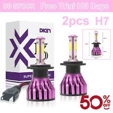 Set 2x osram w5w led light bulb 12v cool white 6000k. Purple H7 Bulb Car And Truck Led Lights For Sale Ebay