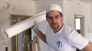 Decke Alleine Mit Malervlies Tapezieren Vom Wandprofi Erklart Youtube