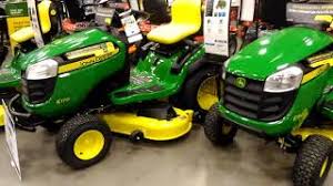 A riding lawn mower can turn the most exhausting chore into a breeze. Lowe S Lawn Tractor Rundown Youtube