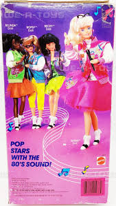 Barbie and the Sensations Becky Doll Mattel 1987 #4977 USED