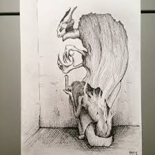 Pin On My Ink Drawings 2017 2019