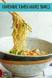 An Easy Favorite Comfort Food Recipe Ramen Noodle Bowls Are A Crazy Tasty 15 Minute Dinner Everyone Can Build Homemade Ramen Best Soup Recipes Noodle Dinner
