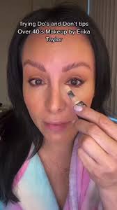 Do’s and Don’t. These are tips from Makeup Artist Erika Taylor  #over40beauty #over40makeup #over40makeuptips