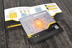 Insert book design on both opened pages by using smart object. Square Booklet Mockup Psd 200 High Quality Free Psd Templates For Download