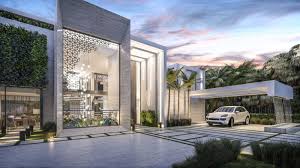 Villa Jumeirah Dubai B8 Architecture And Design Studio In 2020 House Outside Design Modern Villa Design Luxury Villa Design